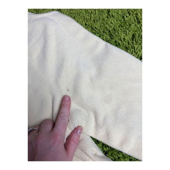 Vintage 90s Sesame Street Fleece Overalls Jumper Big Bird 12/18M - Picture 6 of 8